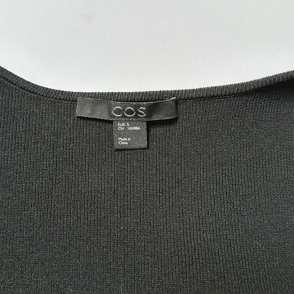 COS Black knit jacket - Picture 9 of 9